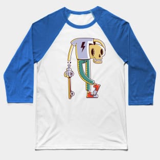 SKeleton skate Baseball T-Shirt